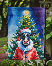 Load image into Gallery viewer, Cow Christmas Garden Flag