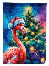 Load image into Gallery viewer, Flamingo Christmas Garden Flag