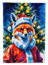 Load image into Gallery viewer, Fox Christmas House Flag