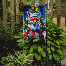 Load image into Gallery viewer, Fox Christmas Garden Flag