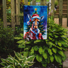 Load image into Gallery viewer, Giraffe Christmas Garden Flag