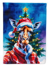 Load image into Gallery viewer, Giraffe Christmas Garden Flag