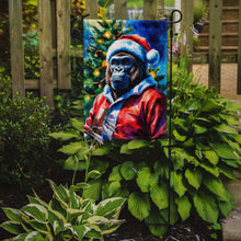 Load image into Gallery viewer, Gorilla Christmas Garden Flag
