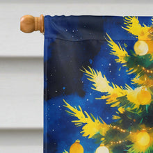 Load image into Gallery viewer, Hedgehog Christmas House Flag