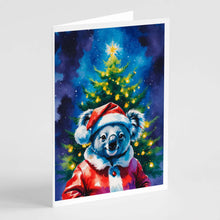 Load image into Gallery viewer, Koala Christmas Greeting Cards Pack of 8