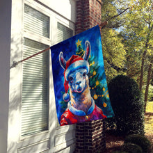 Load image into Gallery viewer, Llama Christmas House Flag