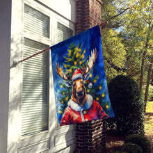 Load image into Gallery viewer, Moose Christmas House Flag