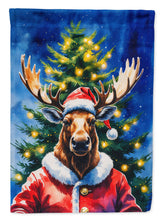 Load image into Gallery viewer, Moose Christmas House Flag