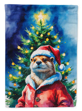 Load image into Gallery viewer, Otter Christmas House Flag