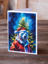 Load image into Gallery viewer, Polar Bear Christmas Greeting Cards Pack of 8