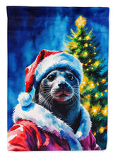 Load image into Gallery viewer, Seal Christmas Garden Flag