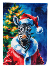 Load image into Gallery viewer, Zebra Christmas Garden Flag