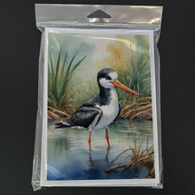 Load image into Gallery viewer, Black Skimmer Bird Greeting Cards Pack of 8