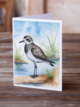 Load image into Gallery viewer, Black-bellied Plover Bird Greeting Cards Pack of 8
