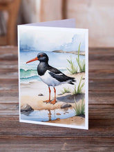 Load image into Gallery viewer, Oystercatcher Bird Greeting Cards Pack of 8