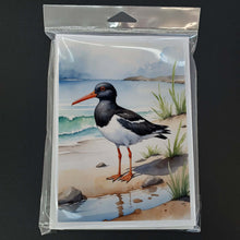Load image into Gallery viewer, Oystercatcher Bird Greeting Cards Pack of 8