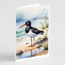 Load image into Gallery viewer, Oystercatcher Bird Greeting Cards Pack of 8