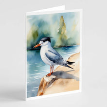 Load image into Gallery viewer, Tern Bird Greeting Cards Pack of 8