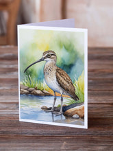 Load image into Gallery viewer, Whimbrel Bird Greeting Cards Pack of 8