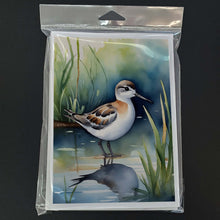 Load image into Gallery viewer, Wilson's Phalarope Bird Greeting Cards Pack of 8