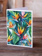 Load image into Gallery viewer, Bird of Paradise Greeting Cards Pack of 8
