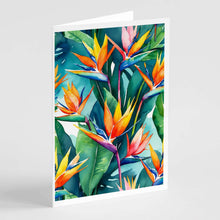Load image into Gallery viewer, Bird of Paradise Greeting Cards Pack of 8