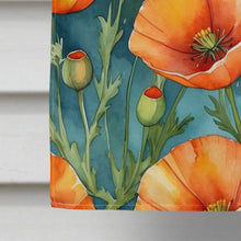 Load image into Gallery viewer, California Poppies House Flag