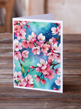 Load image into Gallery viewer, Cherry Blossoms Greeting Cards Pack of 8