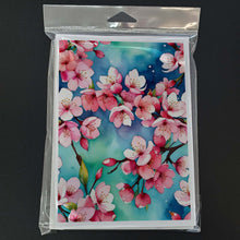 Load image into Gallery viewer, Cherry Blossoms Greeting Cards Pack of 8