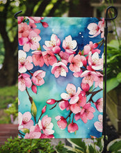 Load image into Gallery viewer, Cherry Blossoms Garden Flag