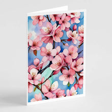 Load image into Gallery viewer, Cherry Blossoms Greeting Cards Pack of 8