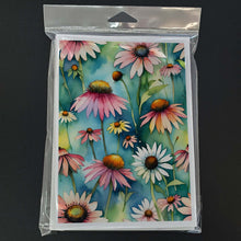 Load image into Gallery viewer, Coneflowers Greeting Cards Pack of 8