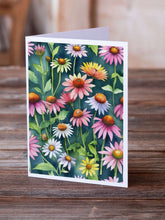 Load image into Gallery viewer, Coneflowers Greeting Cards Pack of 8