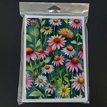 Load image into Gallery viewer, Coneflowers Greeting Cards Pack of 8