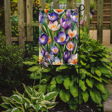 Load image into Gallery viewer, Crocus Flowers Garden Flag