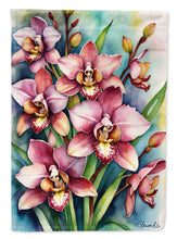 Load image into Gallery viewer, Cymbidium Orchids House Flag