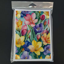 Load image into Gallery viewer, Freesia Flowers Greeting Cards Pack of 8