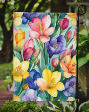Load image into Gallery viewer, Freesia Flowers Garden Flag