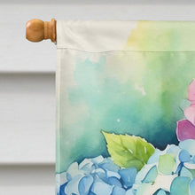 Load image into Gallery viewer, Hydrangeas House Flag
