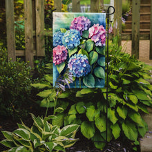 Load image into Gallery viewer, Hydrangeas Garden Flag