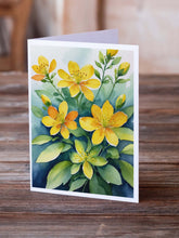 Load image into Gallery viewer, Hypericum or St. John�s Wort Greeting Cards Pack of 8