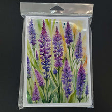 Load image into Gallery viewer, Liatris Flowers Greeting Cards Pack of 8