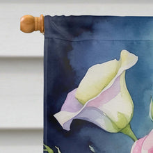 Load image into Gallery viewer, Lisianthus Flowers House Flag