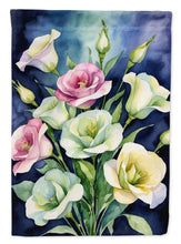 Load image into Gallery viewer, Lisianthus Flowers House Flag
