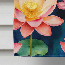 Load image into Gallery viewer, Lotus Flowers House Flag