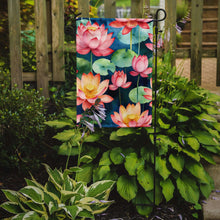 Load image into Gallery viewer, Lotus Flowers Garden Flag