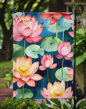 Load image into Gallery viewer, Lotus Flowers Garden Flag