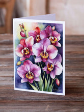 Load image into Gallery viewer, Miltoniopsis Orchids Greeting Cards Pack of 8