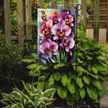 Load image into Gallery viewer, Miltoniopsis Orchids Garden Flag