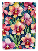 Load image into Gallery viewer, Miltoniopsis Orchids Garden Flag